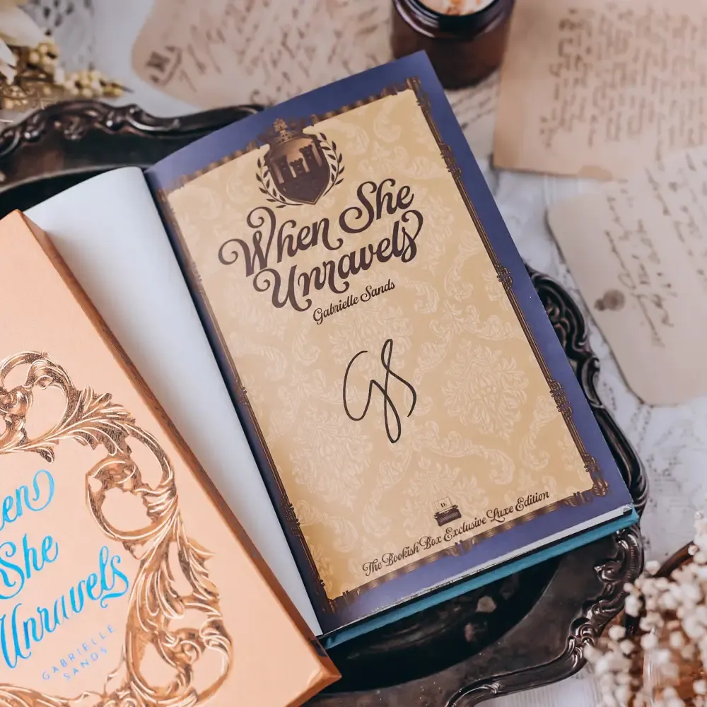 When She Unravels Bookish Shop special edition photo 8